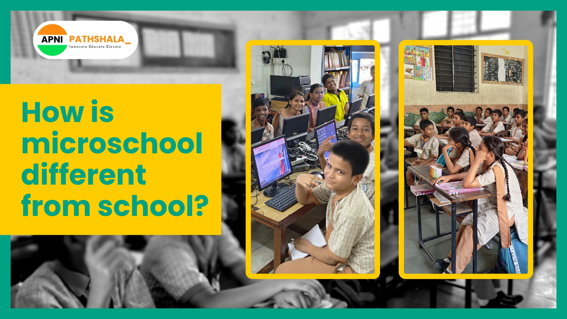 How is microschool different from school